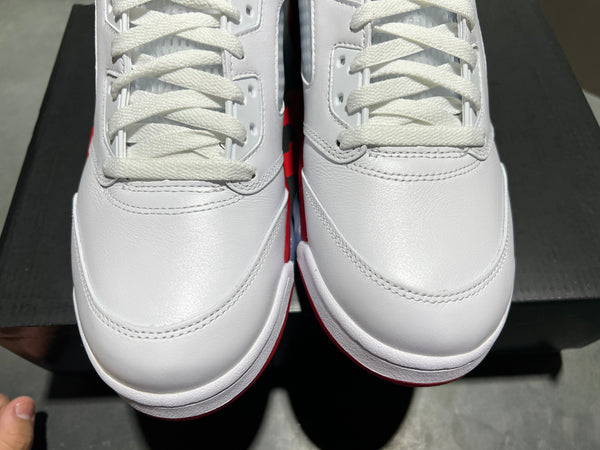 Air Jordan 5 Retro - Fire Red/Black Tongue 2025 Size 11.5