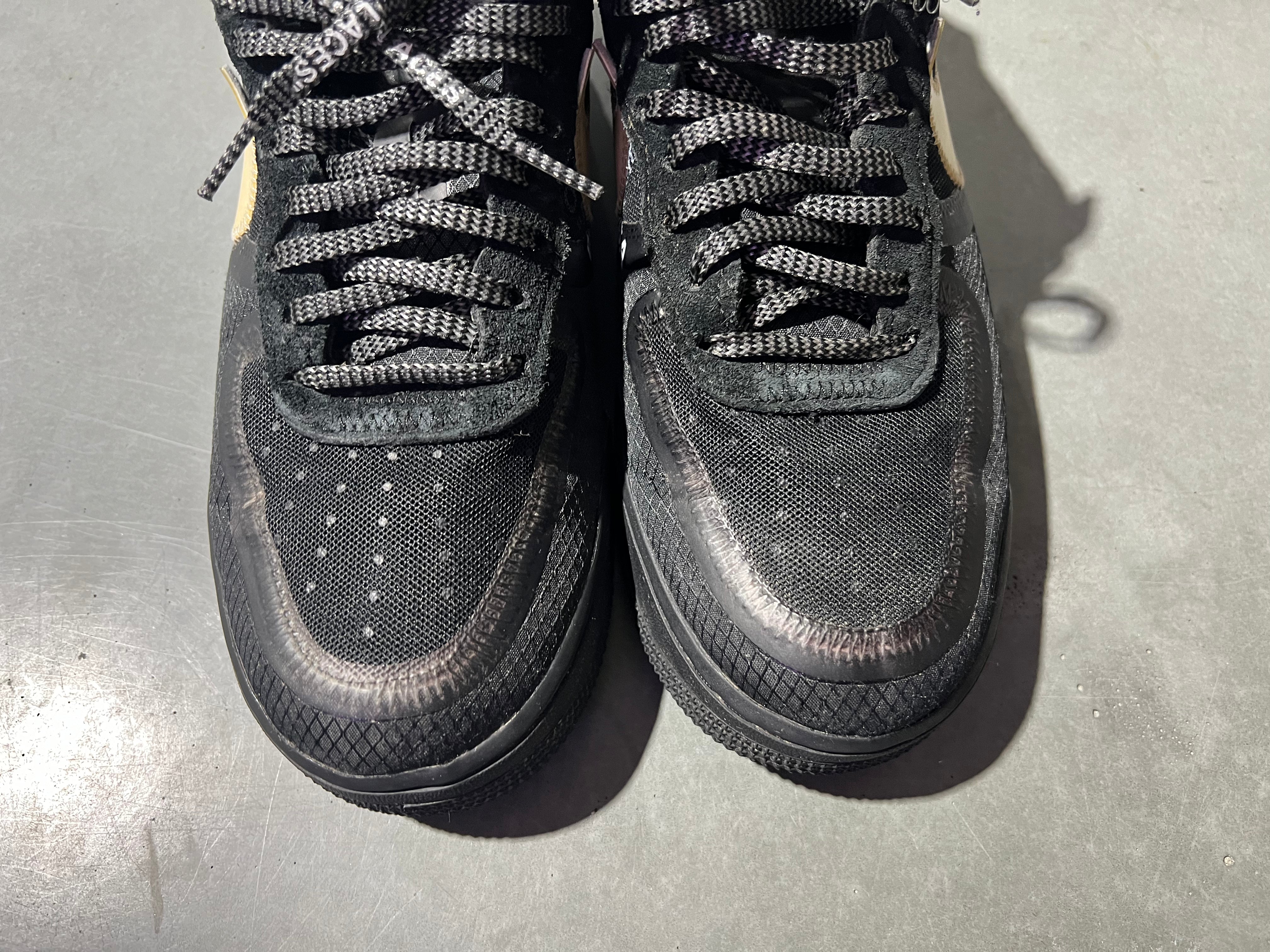 Nike x Off White Air Force 1 Low - Black Size 9.5