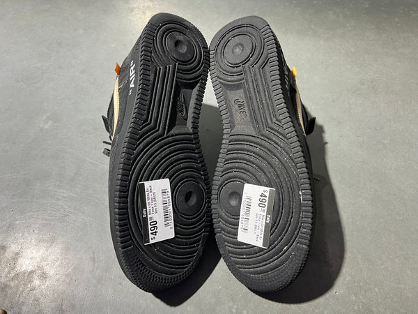 Nike x Off White Air Force 1 Low - Black Size 9.5