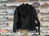 NEW GV Gallery Rusted Tri-Zip Hoodie - Black Size Large