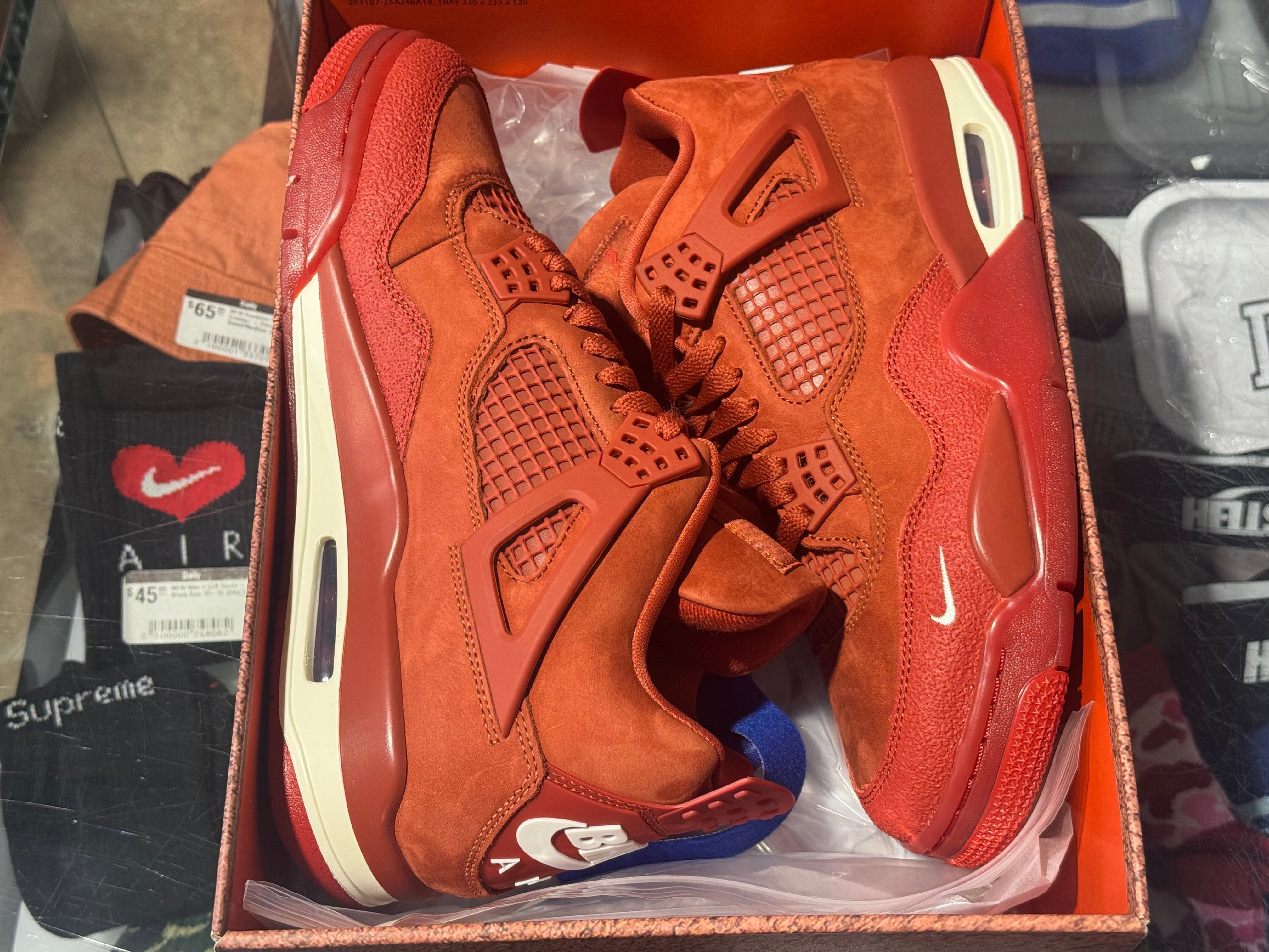 Air Jordan 4 Retro OG SP - Nigel Sylvester Brick by Brick Size 7.5