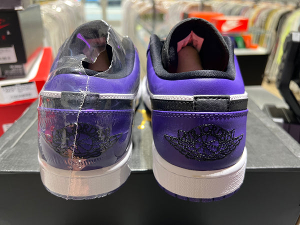 Air Jordan 1 Low - Court Purple White Size 11