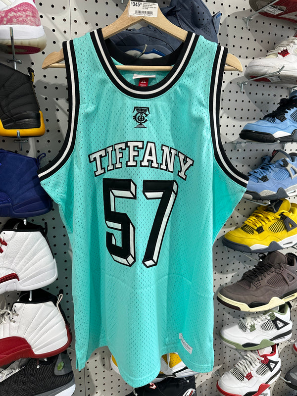 NEW Tiffany & Co. x NBA x Mitchell & Ness Basketball Jersey - TIffany Blue