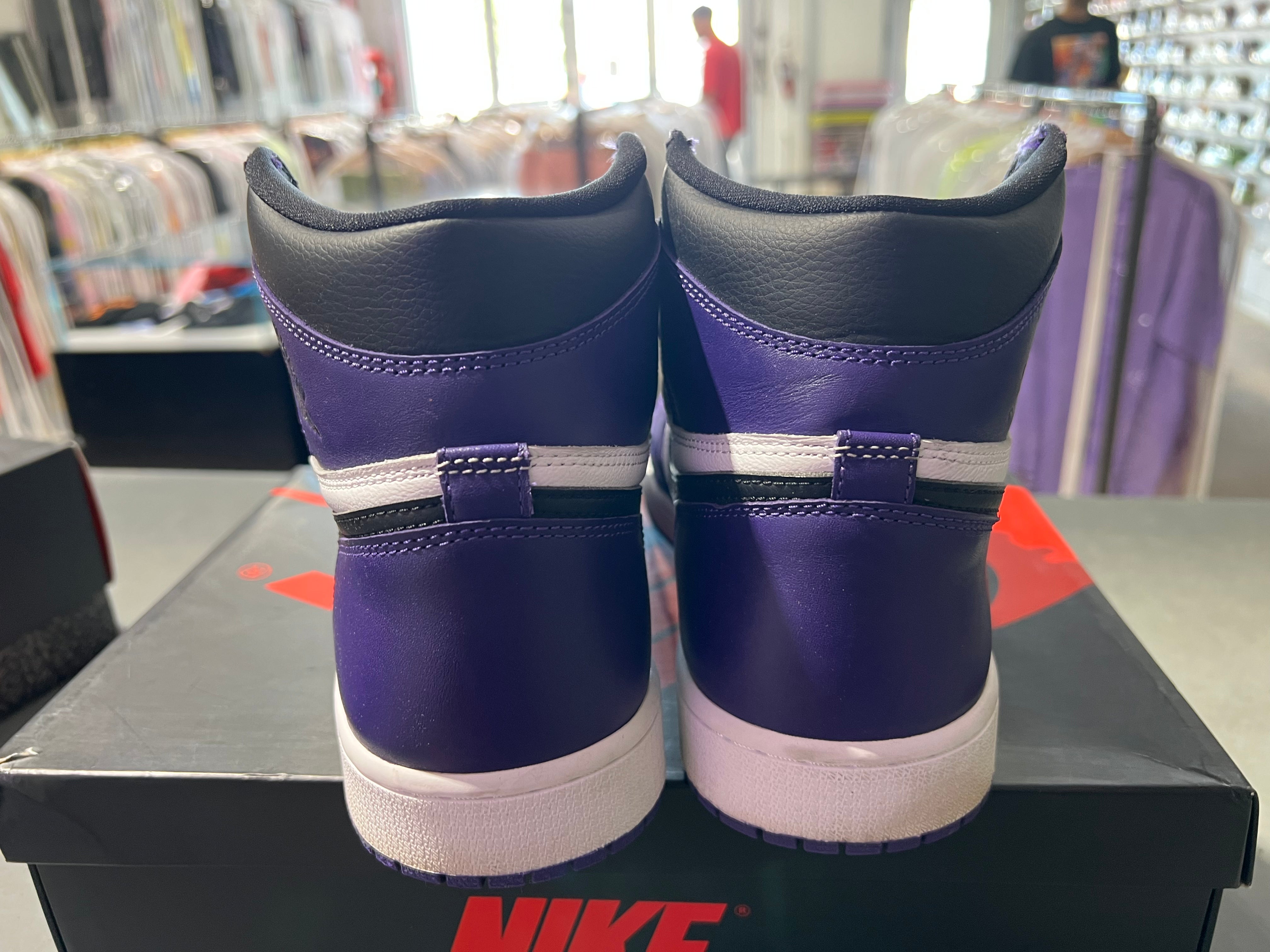 Air Jordan 1 Retro High OG - Court Purple 2.0 Size 12