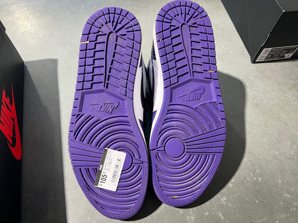 Air Jordan 1 Retro High OG - Court Purple 2.0 Size 12