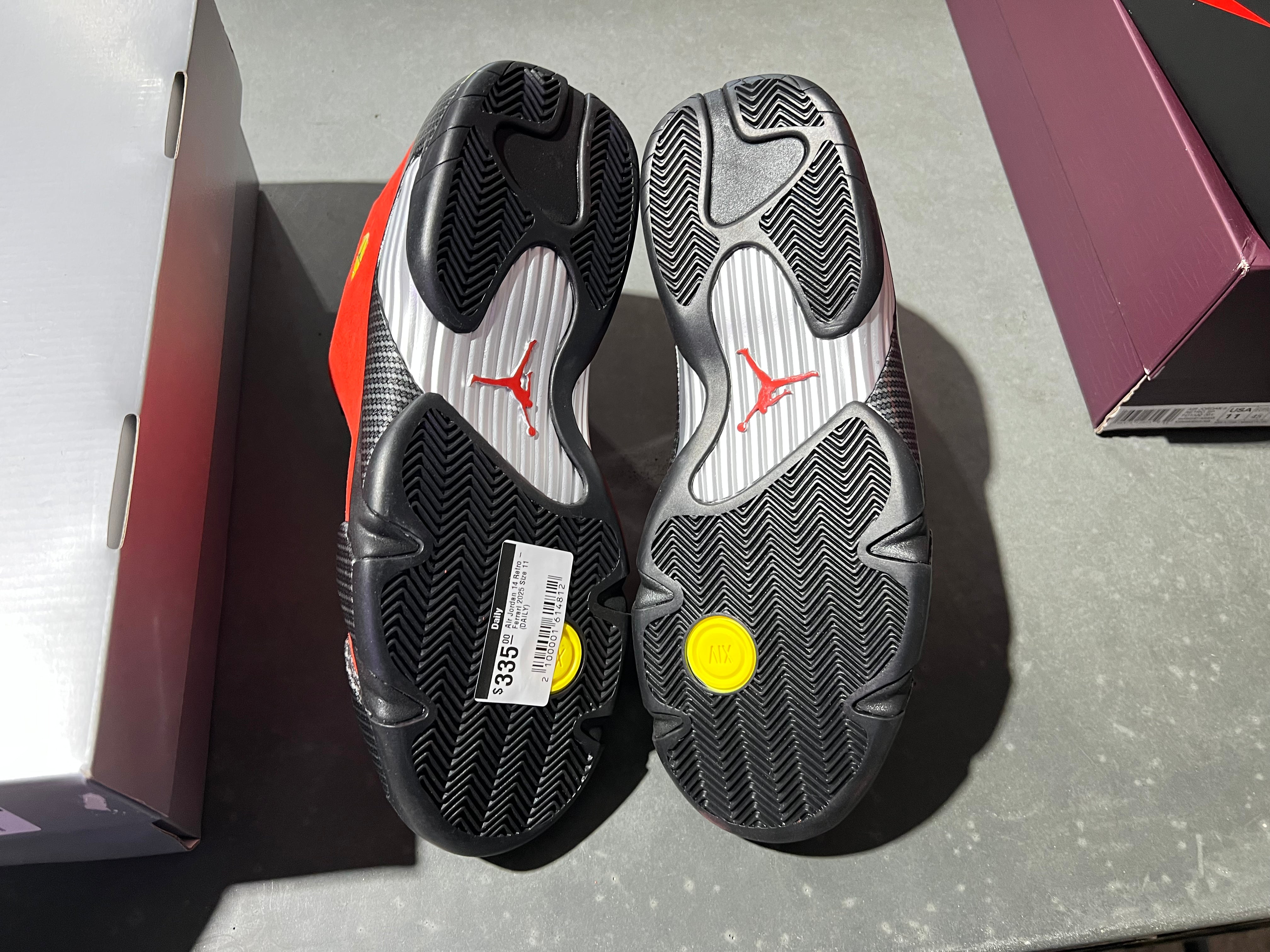 Air Jordan 14 Retro - Ferrari 2025 Size 11