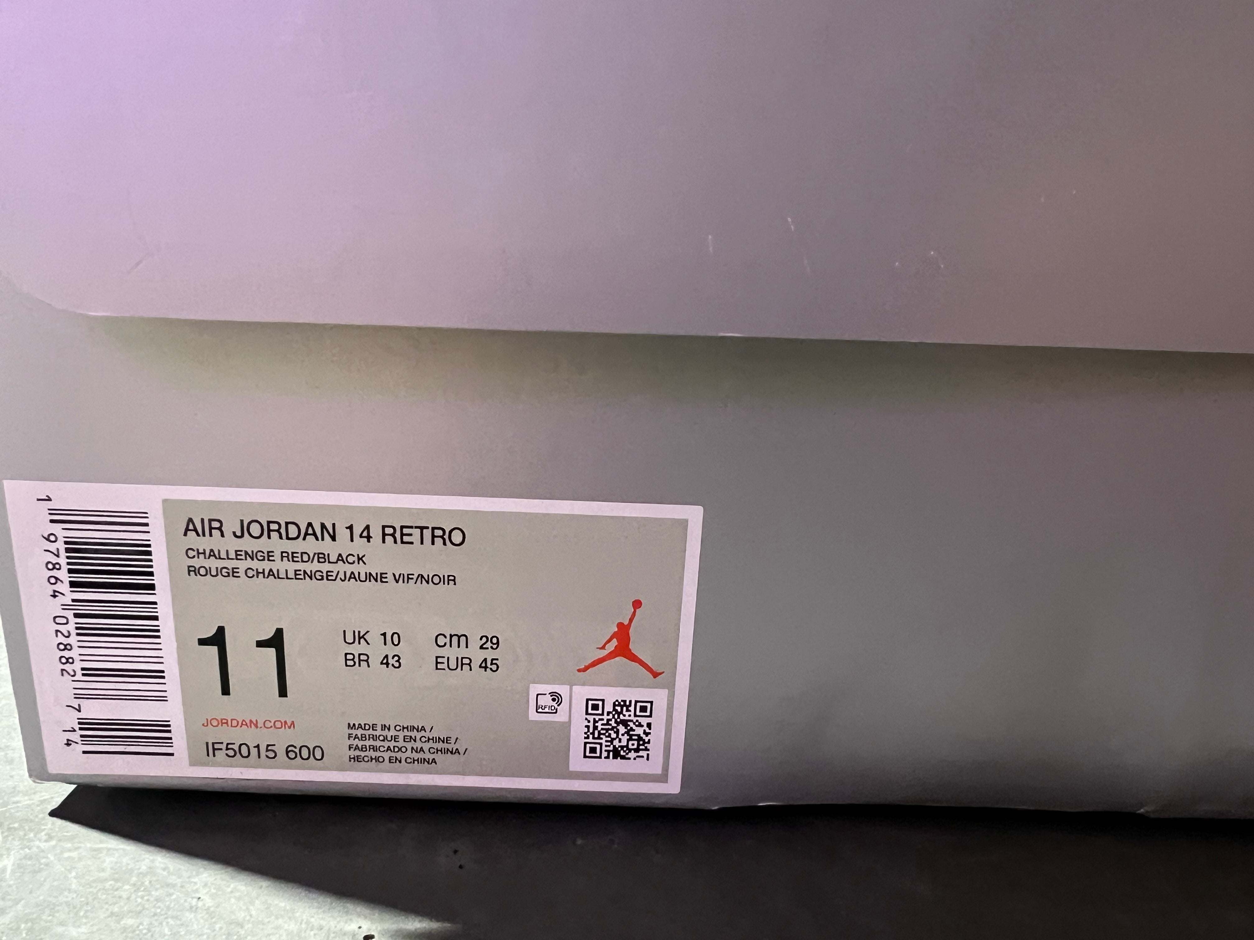 Air Jordan 14 Retro - Ferrari 2025 Size 11