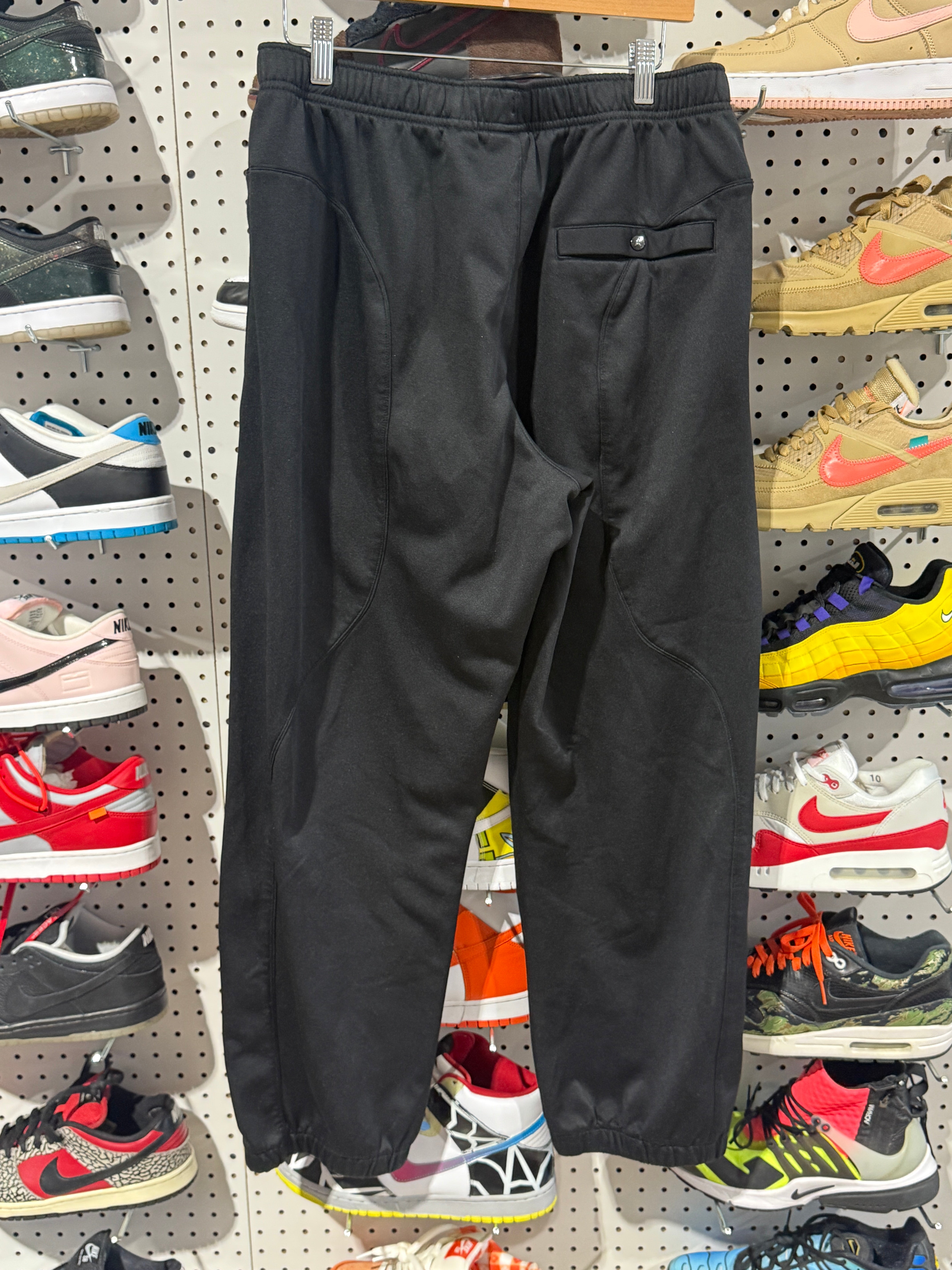 USED Supreme Jordan Tricot Track Pant - Black Size Medium