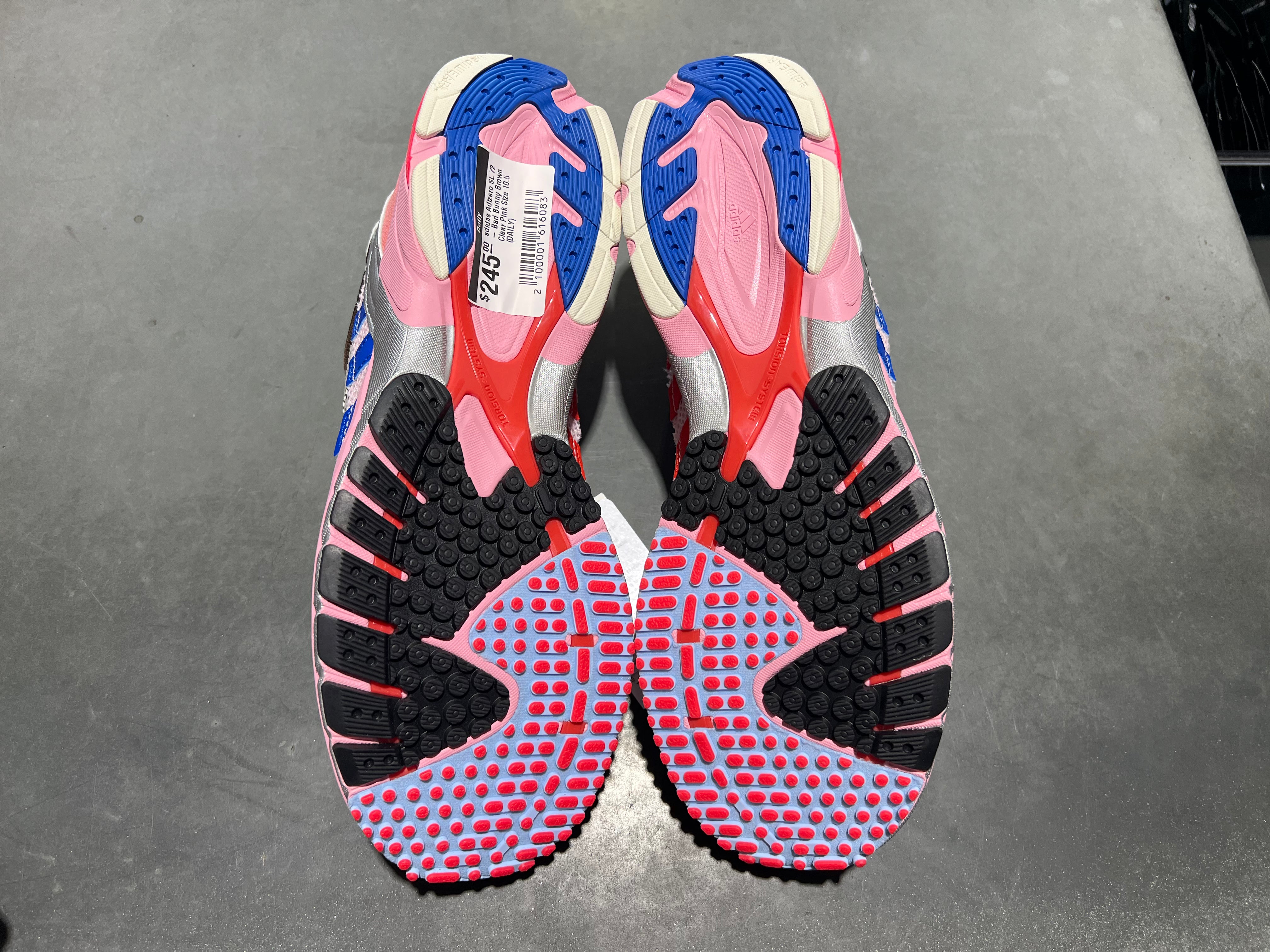 adidas Adizero SL 72 - Bad Bunny Brown Clear Pink Size 10.5