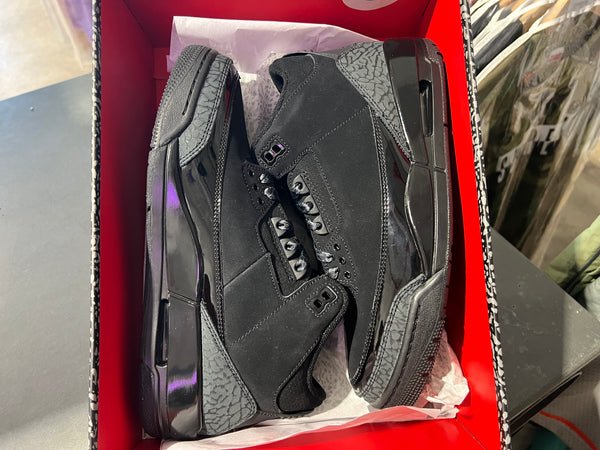 Air Jordan 3 Retro - Black Cat 2025 Size 8