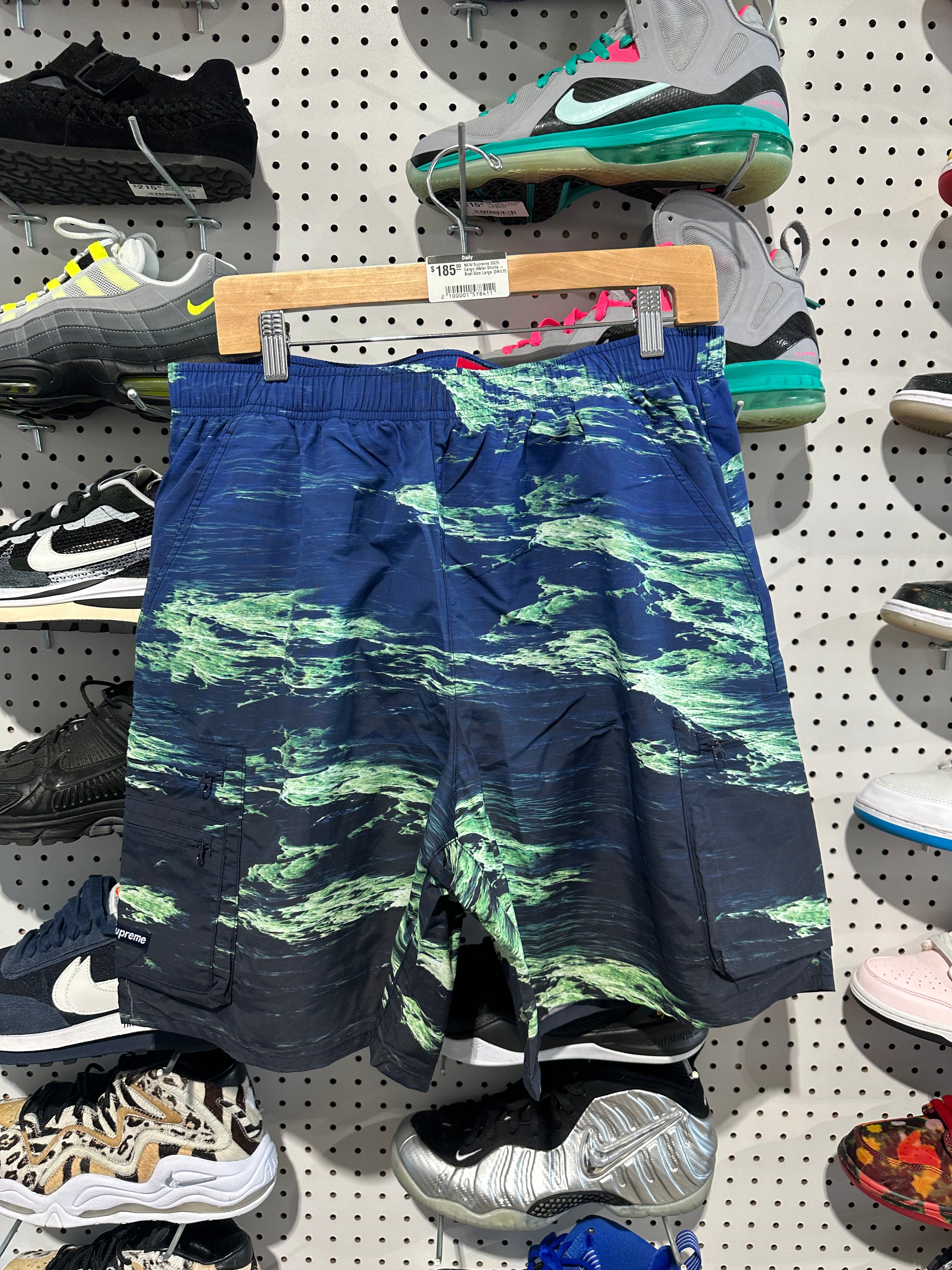 NEW Supreme SS25 Cargo Water Shorts - Boat