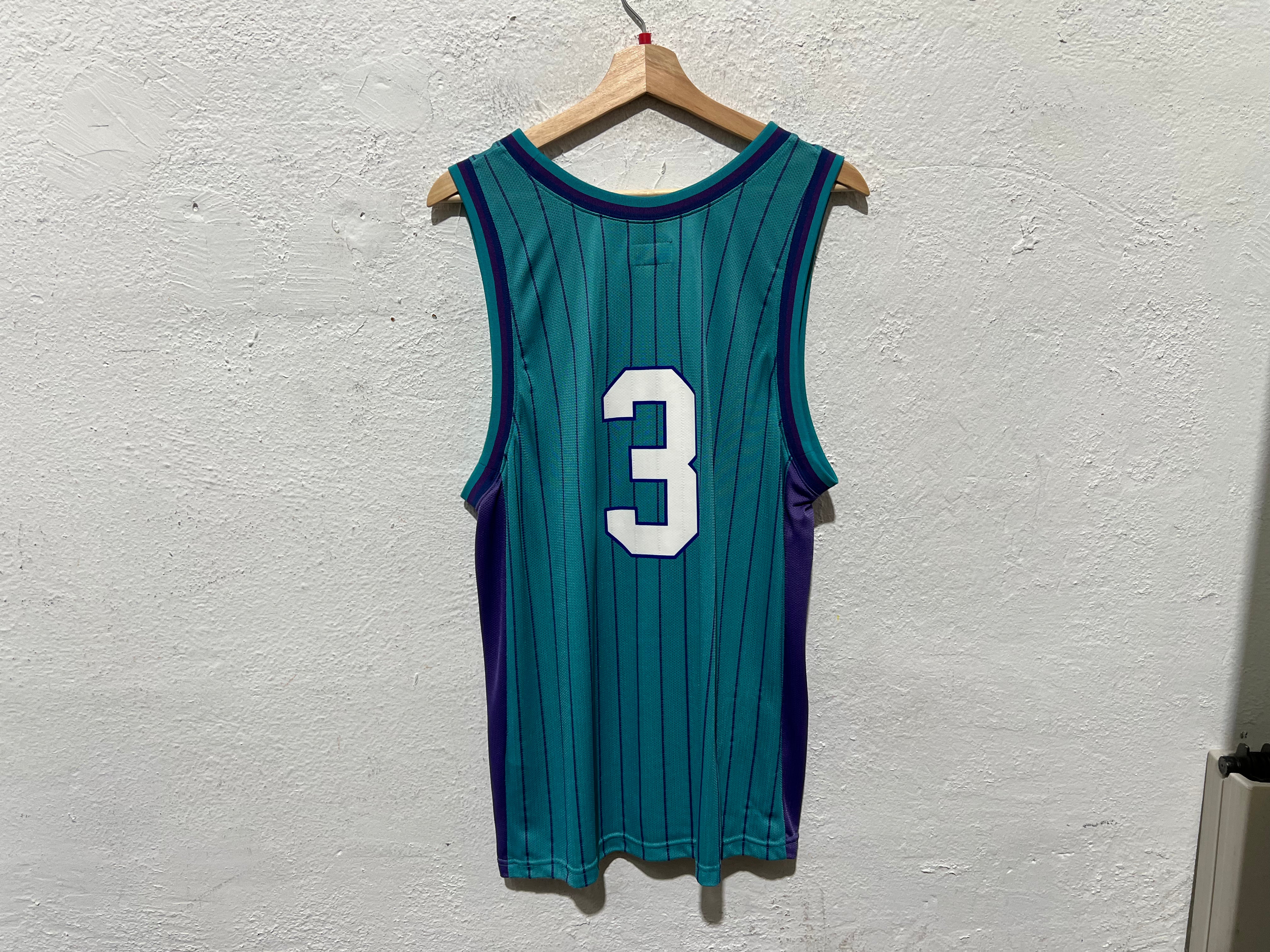 USED Supreme SS16 Crossover Jersey - Hornets Size Large