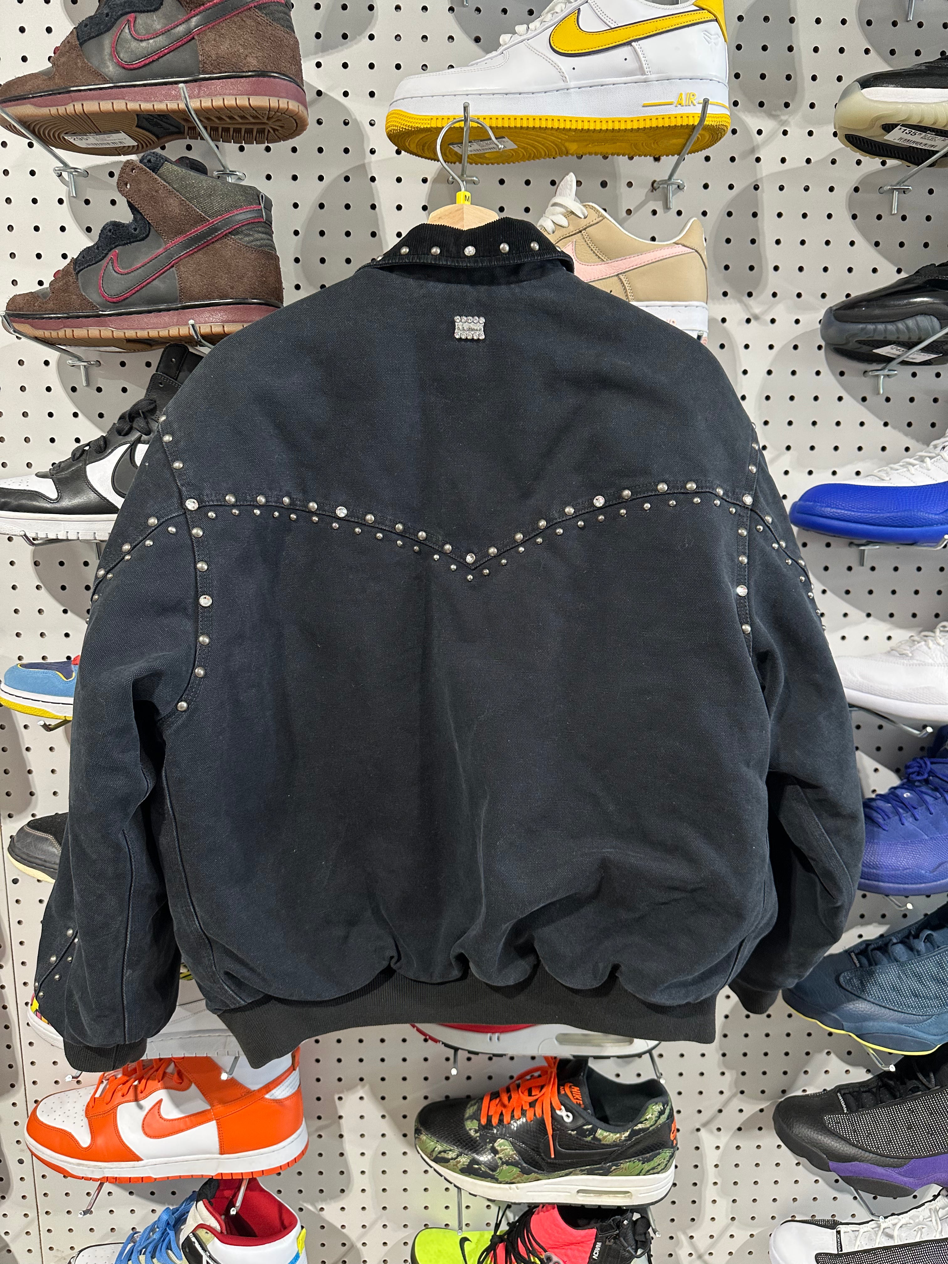 NEW Supreme b.b. Simon Studded Work Jacket - Black Size Medium