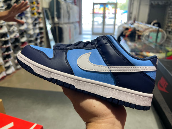 Nike Dunk Low (GS) - University Blue White Size 6Y