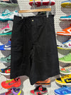 USED GV Gallery Camo Shorts That Look Like Pants - Black Size Medium