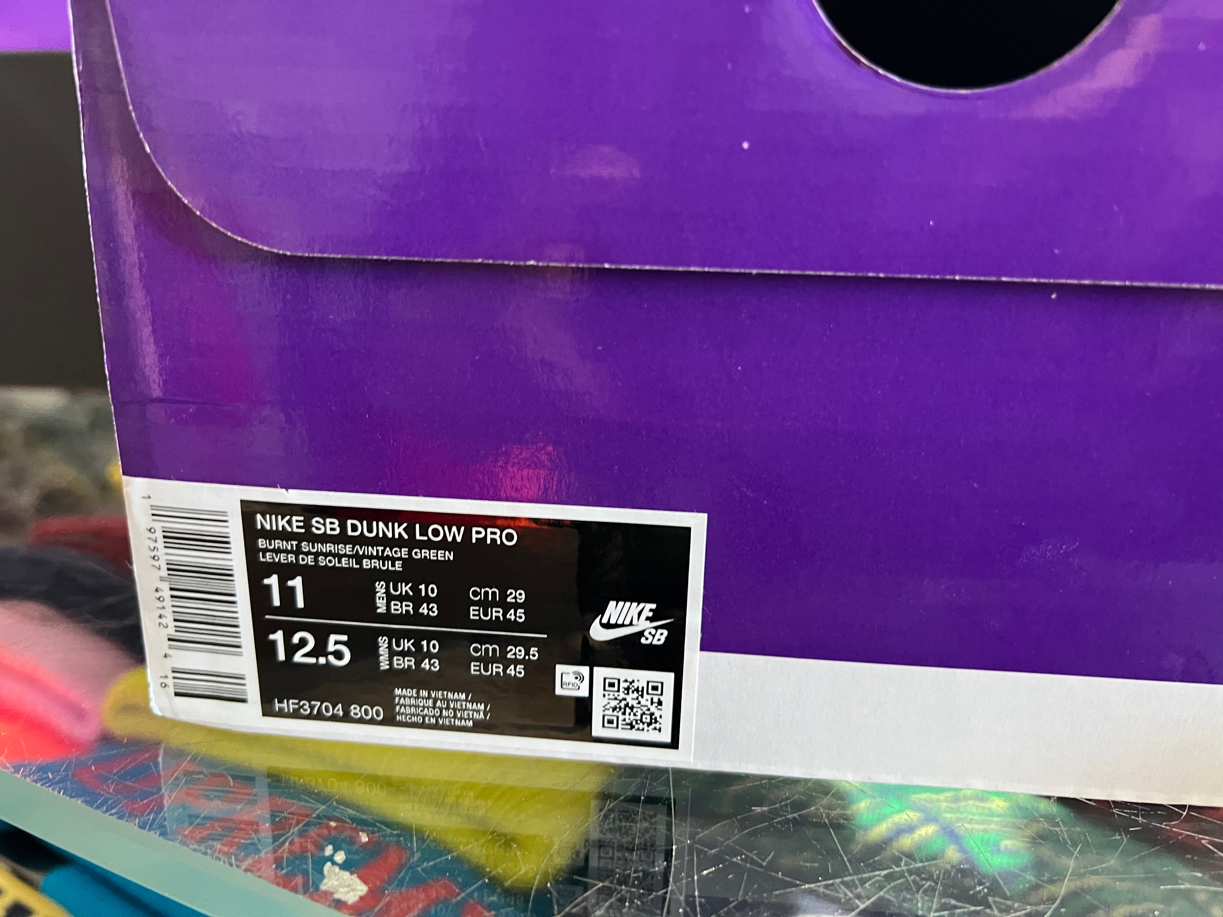 Nike SB Dunk Low Pro - Burnt Sunrise