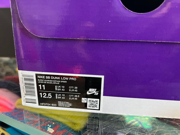 Nike SB Dunk Low Pro - Burnt Sunrise