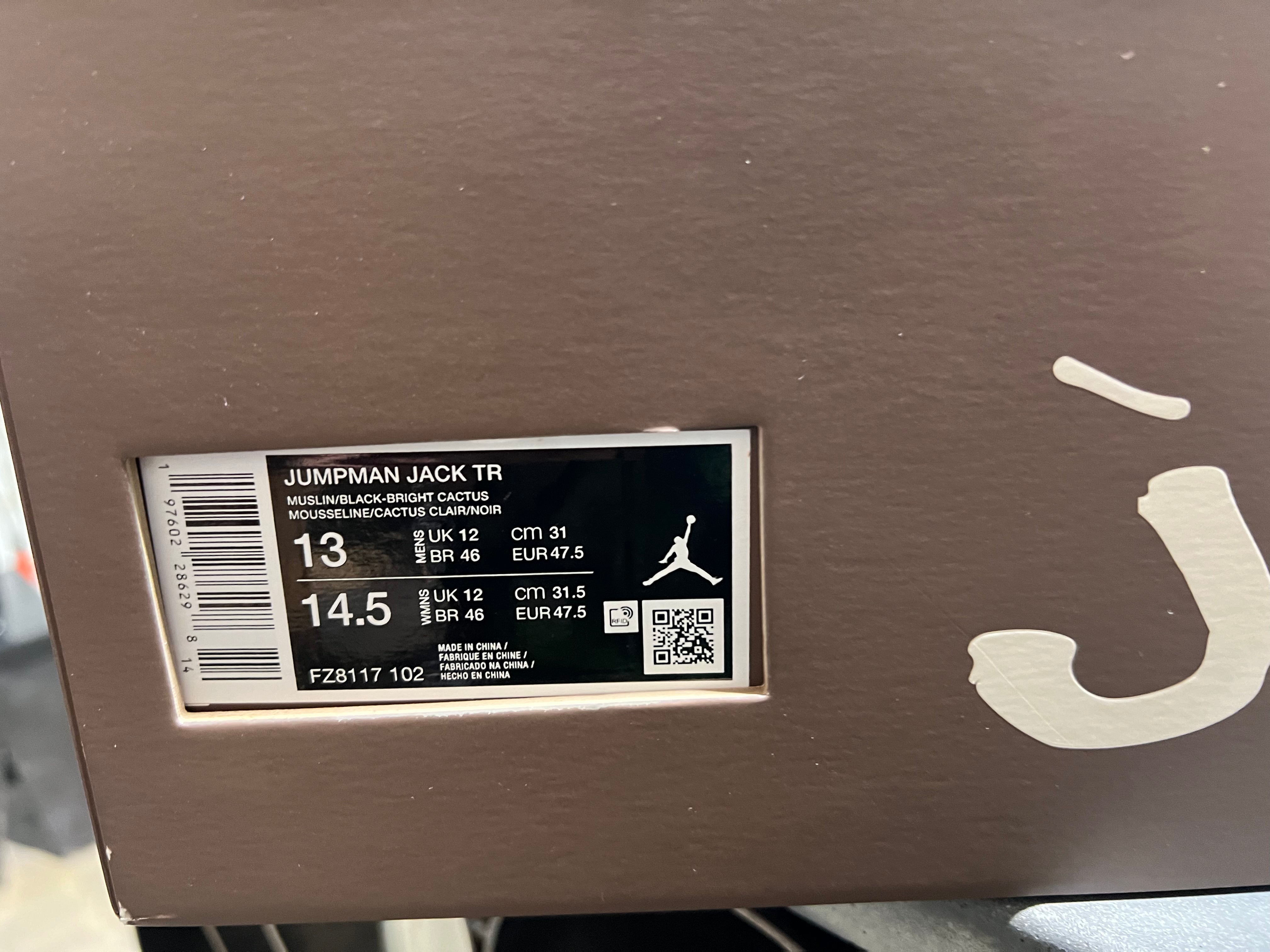 Jordan Jumpman Jack TR - Travis Scott Bright Cactus