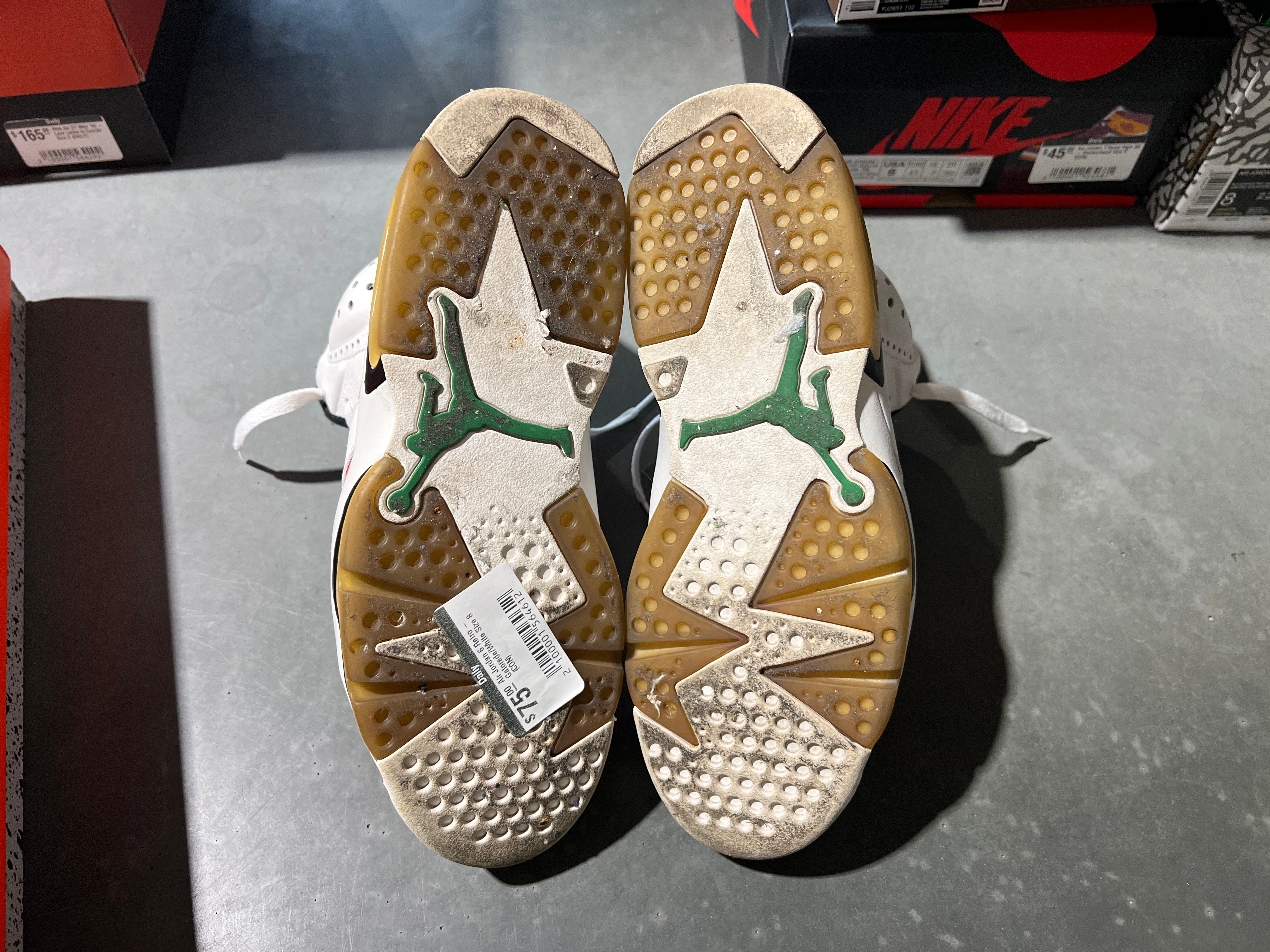 Air Jordan 6 Retro - Gatorade/White Size 8