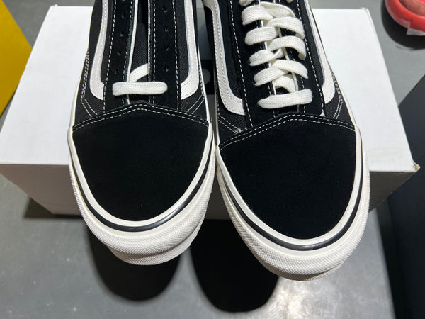 Vans x CDG OG Old Skool LX - Black/White Size 10