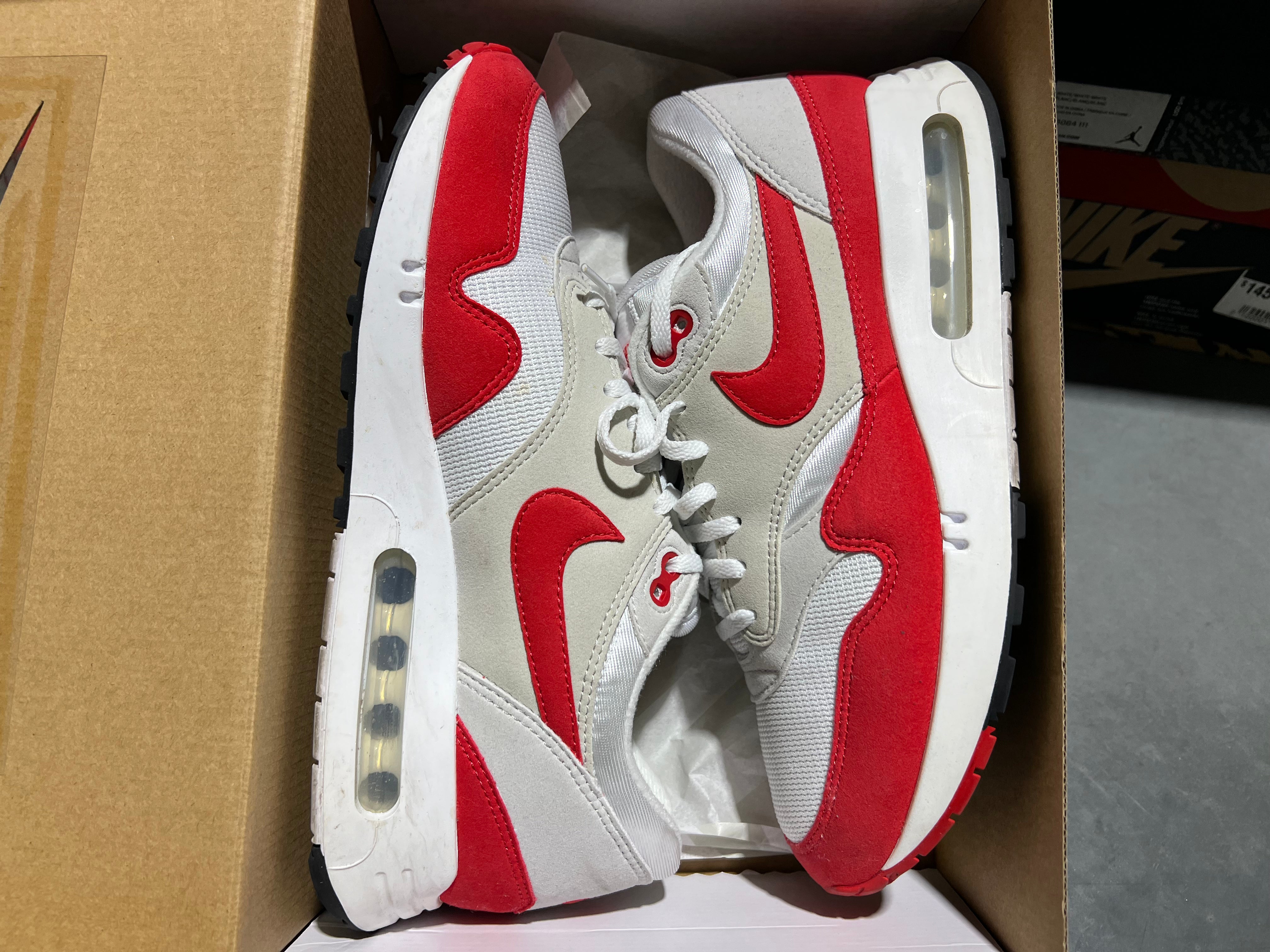 Nike Air Max 1 86 OG - Red Big Bubble Size 10