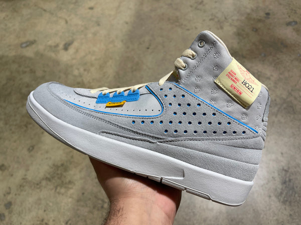 Air Jordan 2 Retro SP Union - Grey Fog Size 8