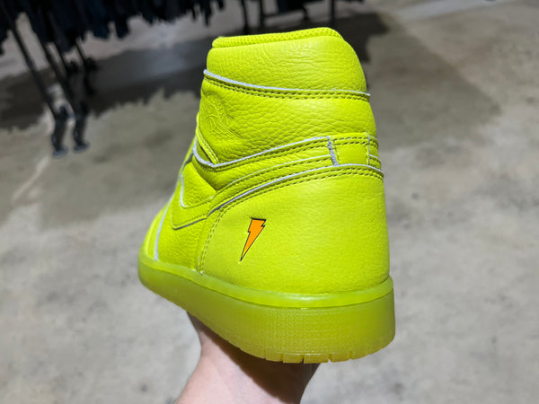 Air Jordan 1 Retro HI OG G8RD - Yellow Size 8