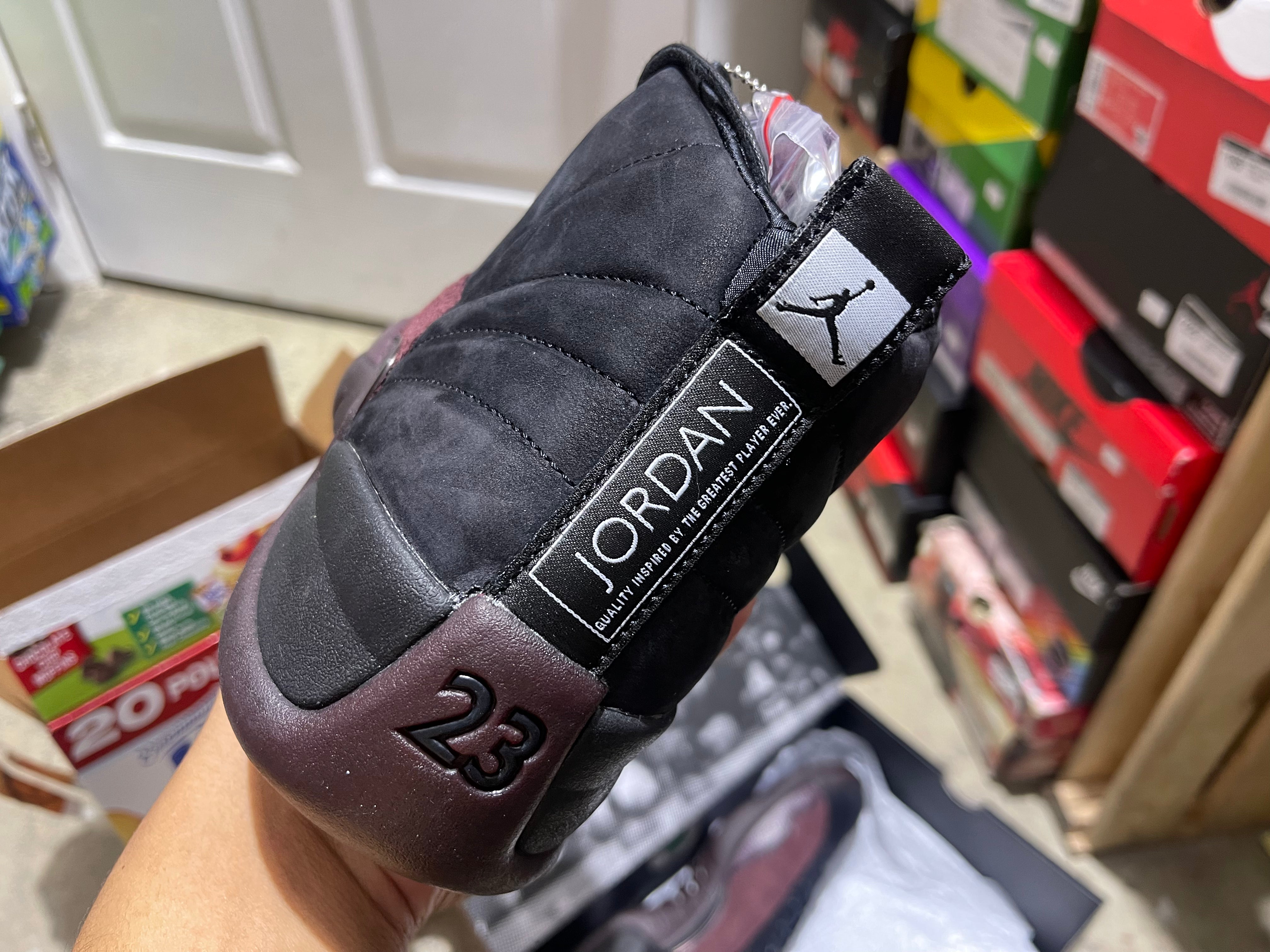 WMNS Air Jordan 12 Retro A Ma Maniére - Black Size 9.5W/8M
