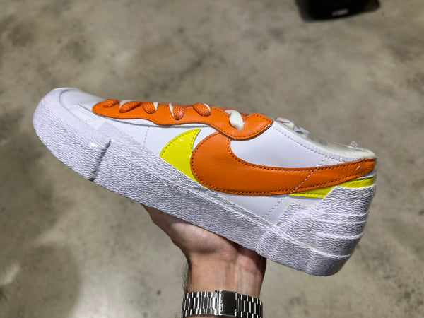 Nike Blazer Low / Sacai - Orange Size 10