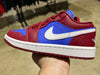 W Air Jordan 1 Low - Pomegranate Blue Size 5.5W/4M