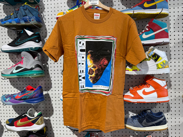 NEW Supreme Mask Tee - Burntorng Size Small