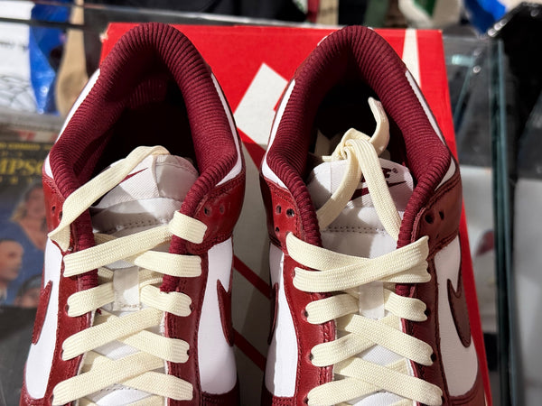 W Nike Dunk Low PRM - Vintage Team Red Size 9W/7.5M