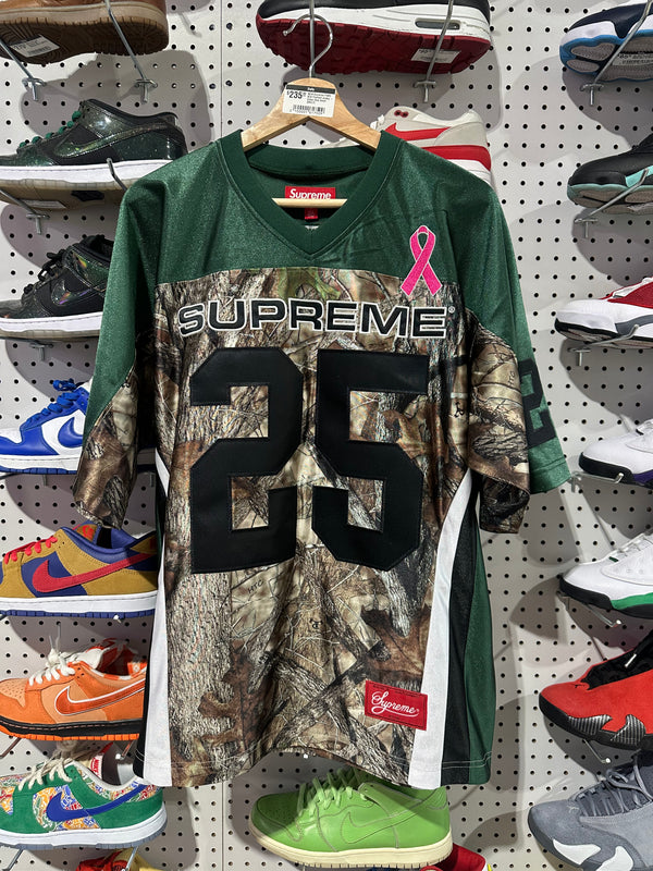 NEW Supreme FW25 BCA Football Jersey - Green Size Large