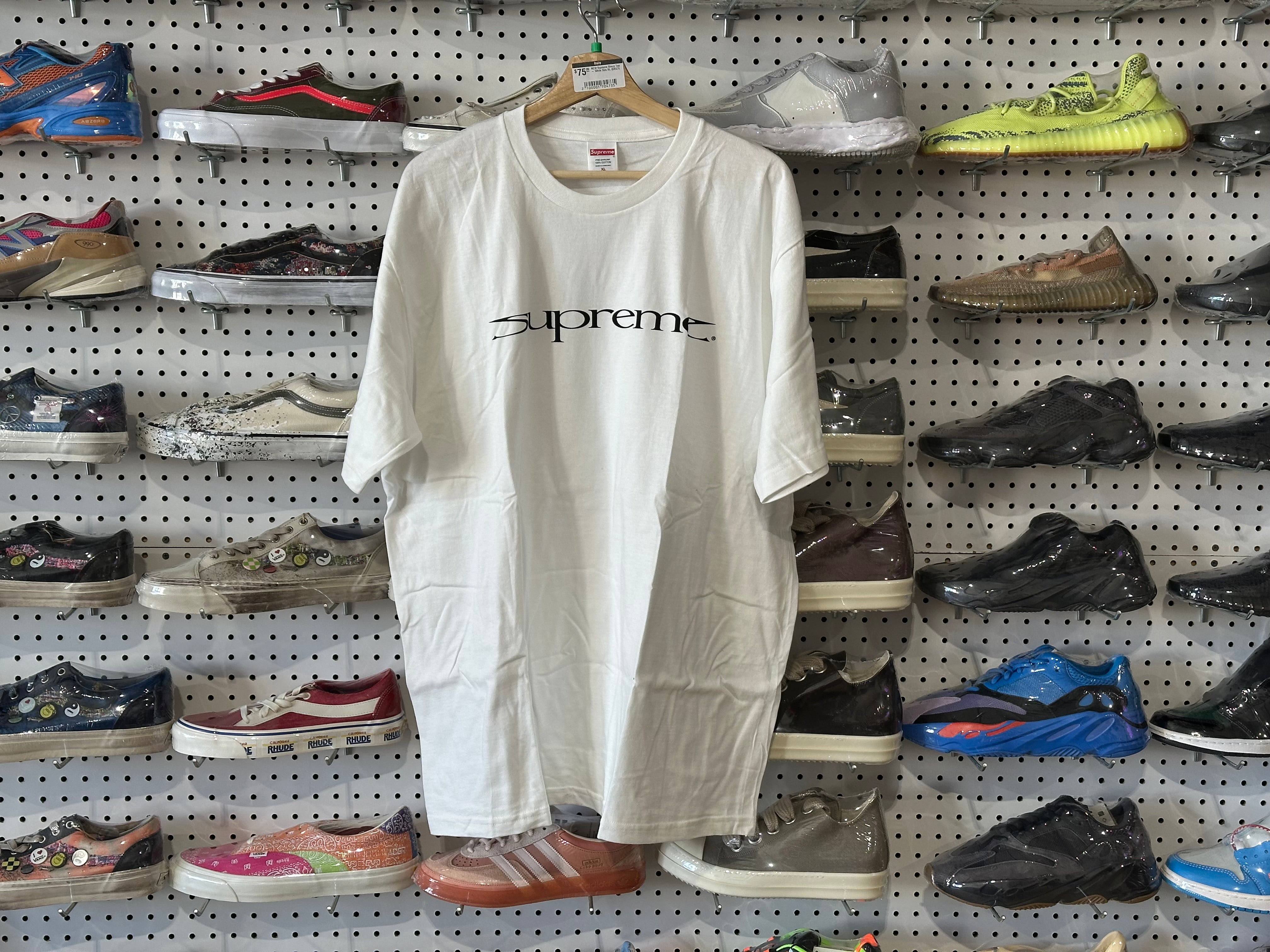 NEW Supreme Sharp Tee - White Size XL