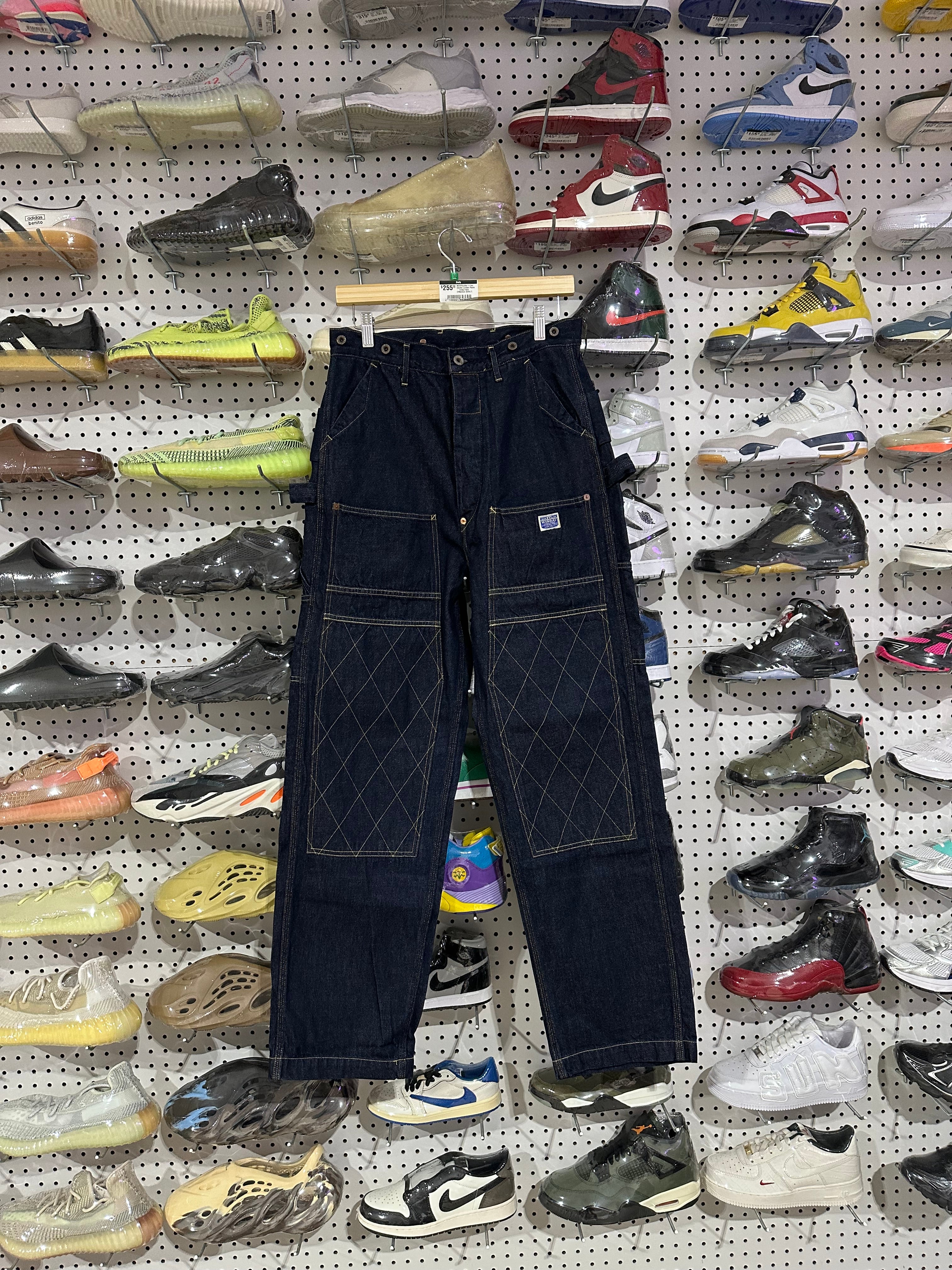 NEW Kapital 11.5oz Denim Jumbo Monkey Pants - Indigo Size 2/Medium