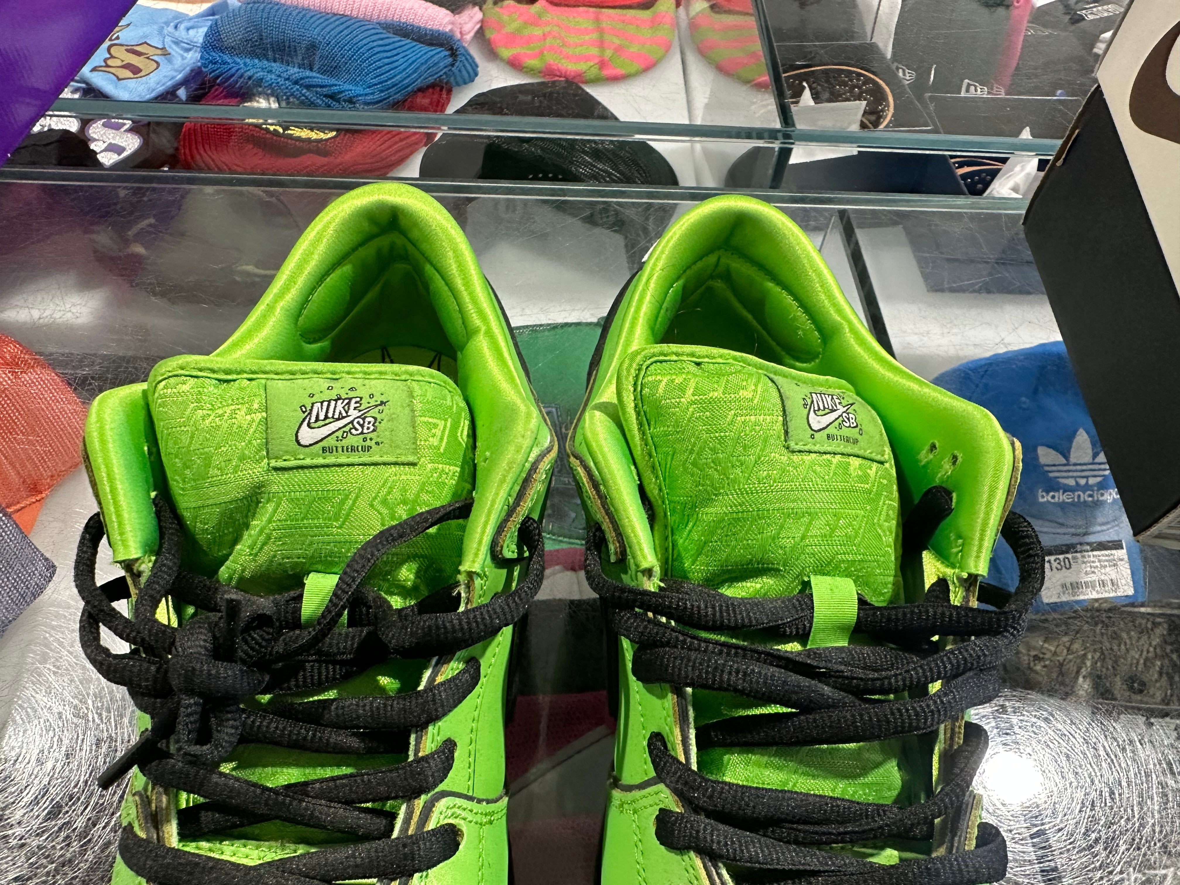 Nike SB Dunk Low - The Powerpuff Girls/Buttercup Size 11.5