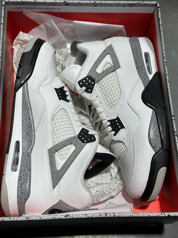 Air Jordan 4 Retro - White Cement 2025 Size 11.5