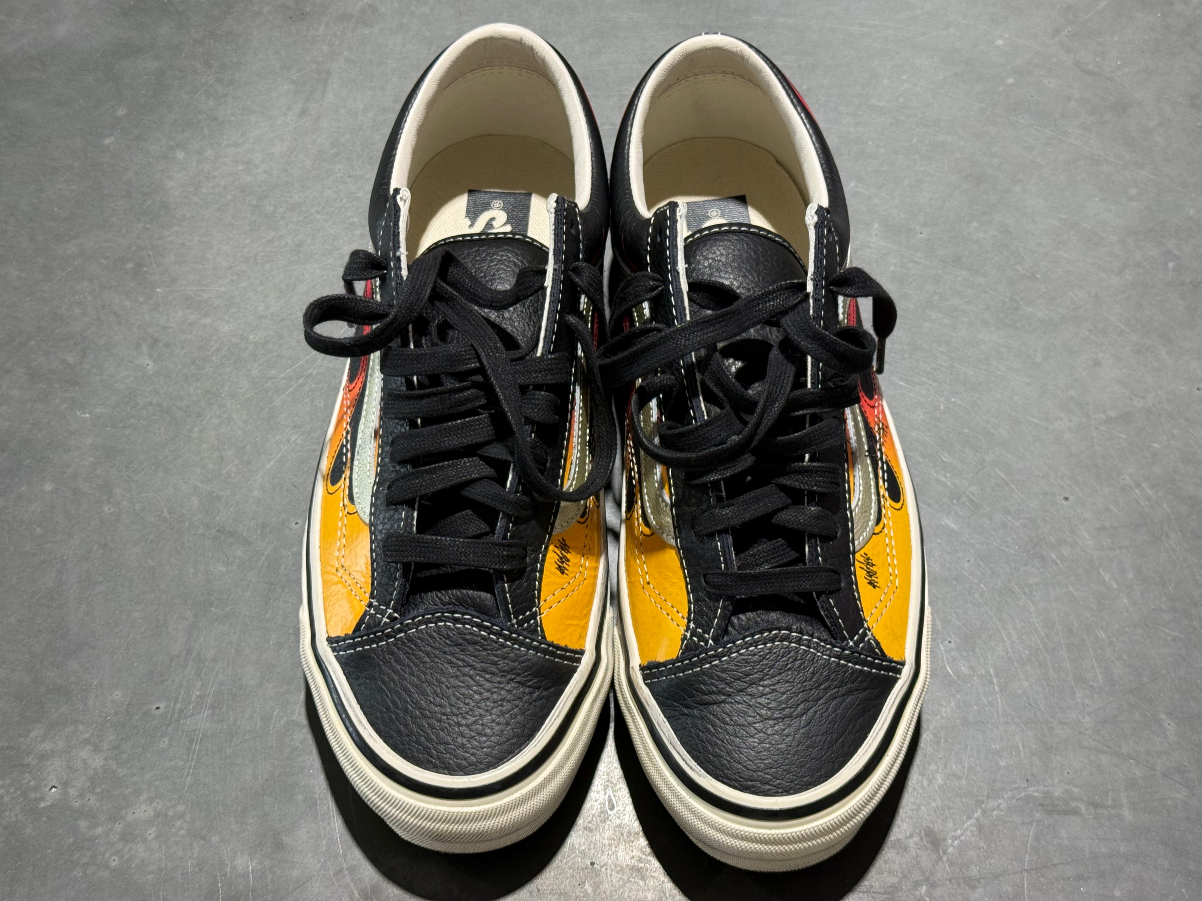 Vans LX Old Skool 36 - Archive Flame Black Size 10