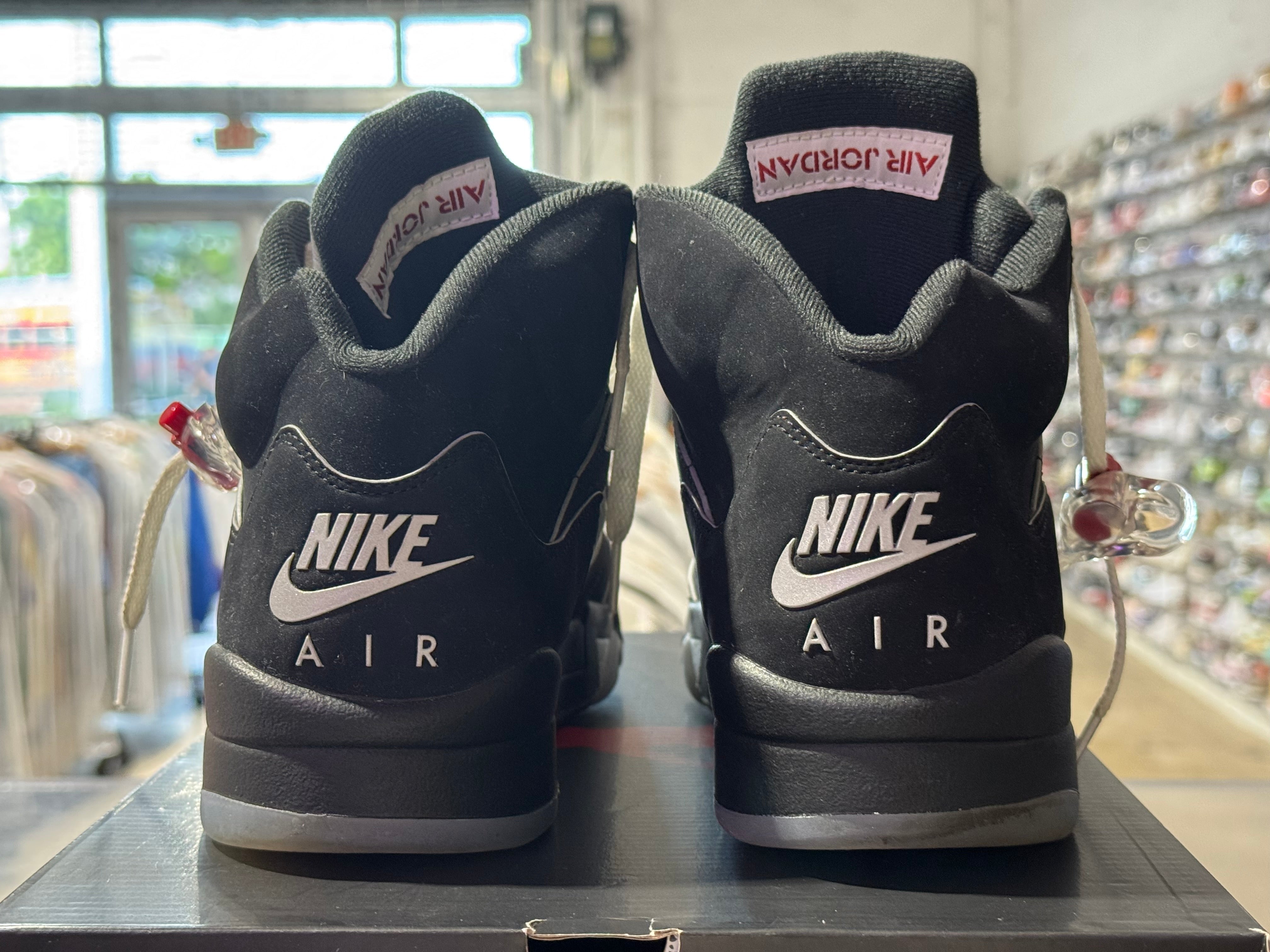 Air Jordan 5 Retro OG - Black Metallic Reimagined Size 9.5