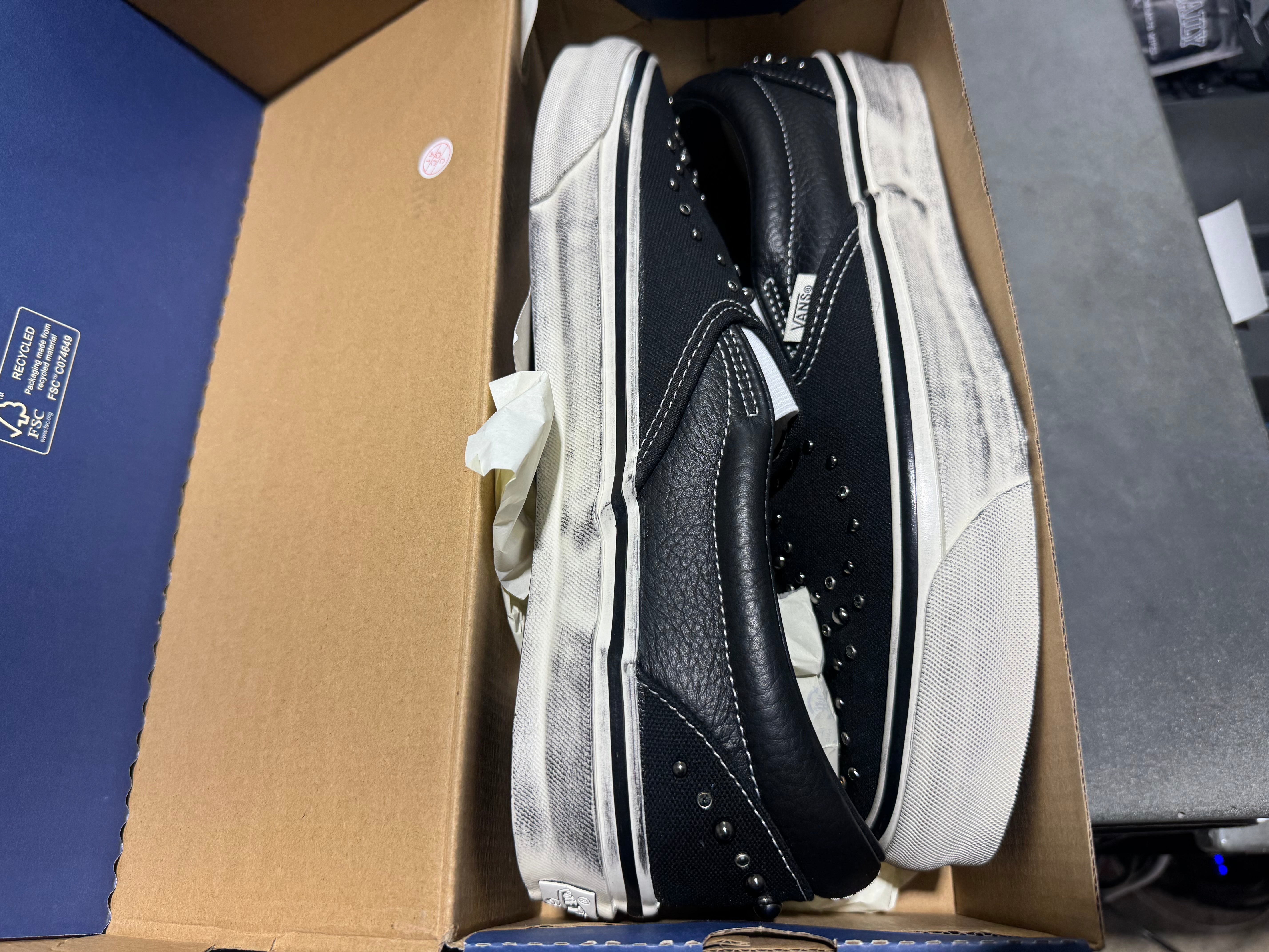 Vans LX Classic Slip-On 98 - Pearlized Pack/Blackout Size 10.5