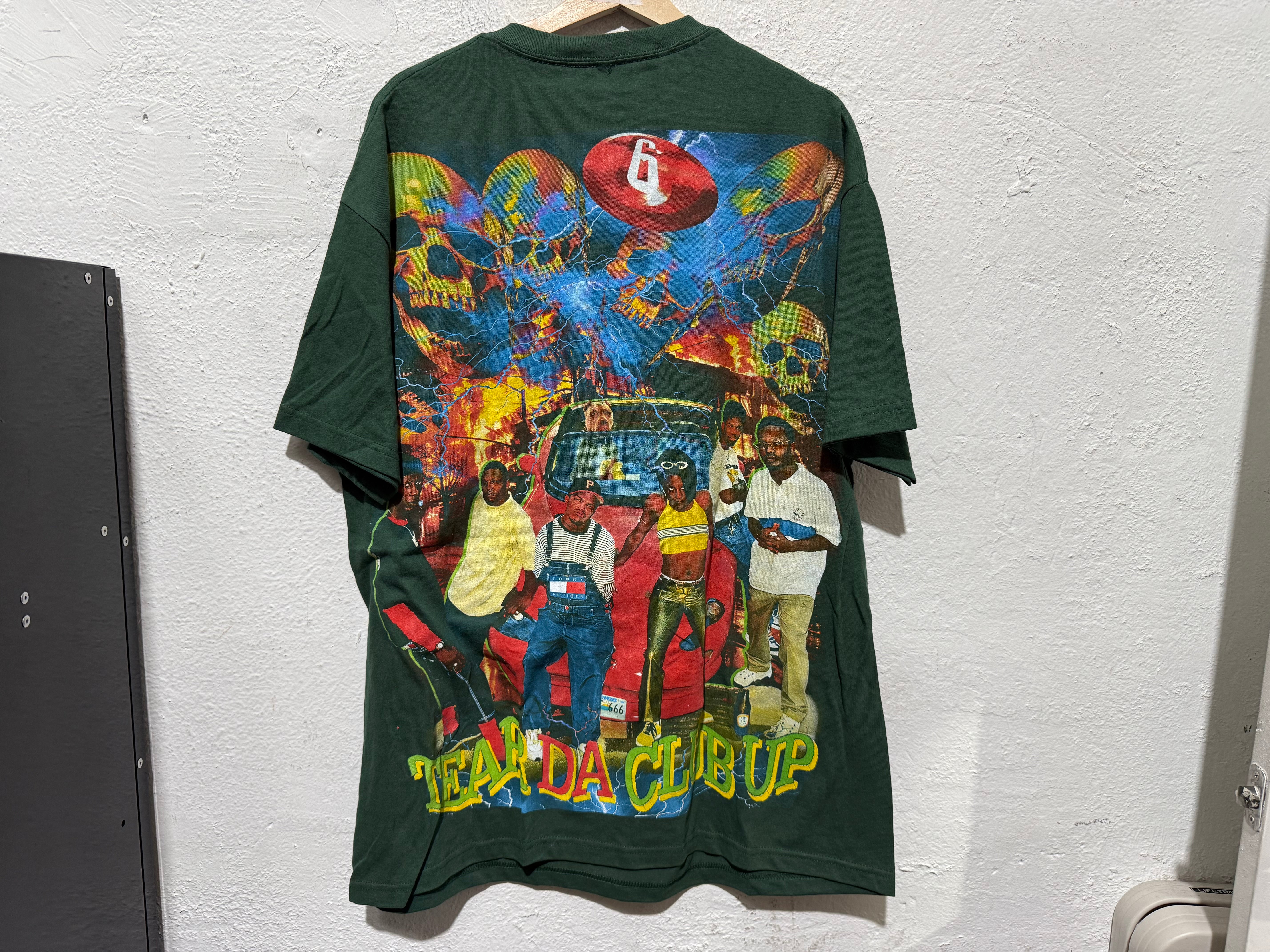 NEW BSC 3 6 Mafia Bootleg Tee - Green Size XL