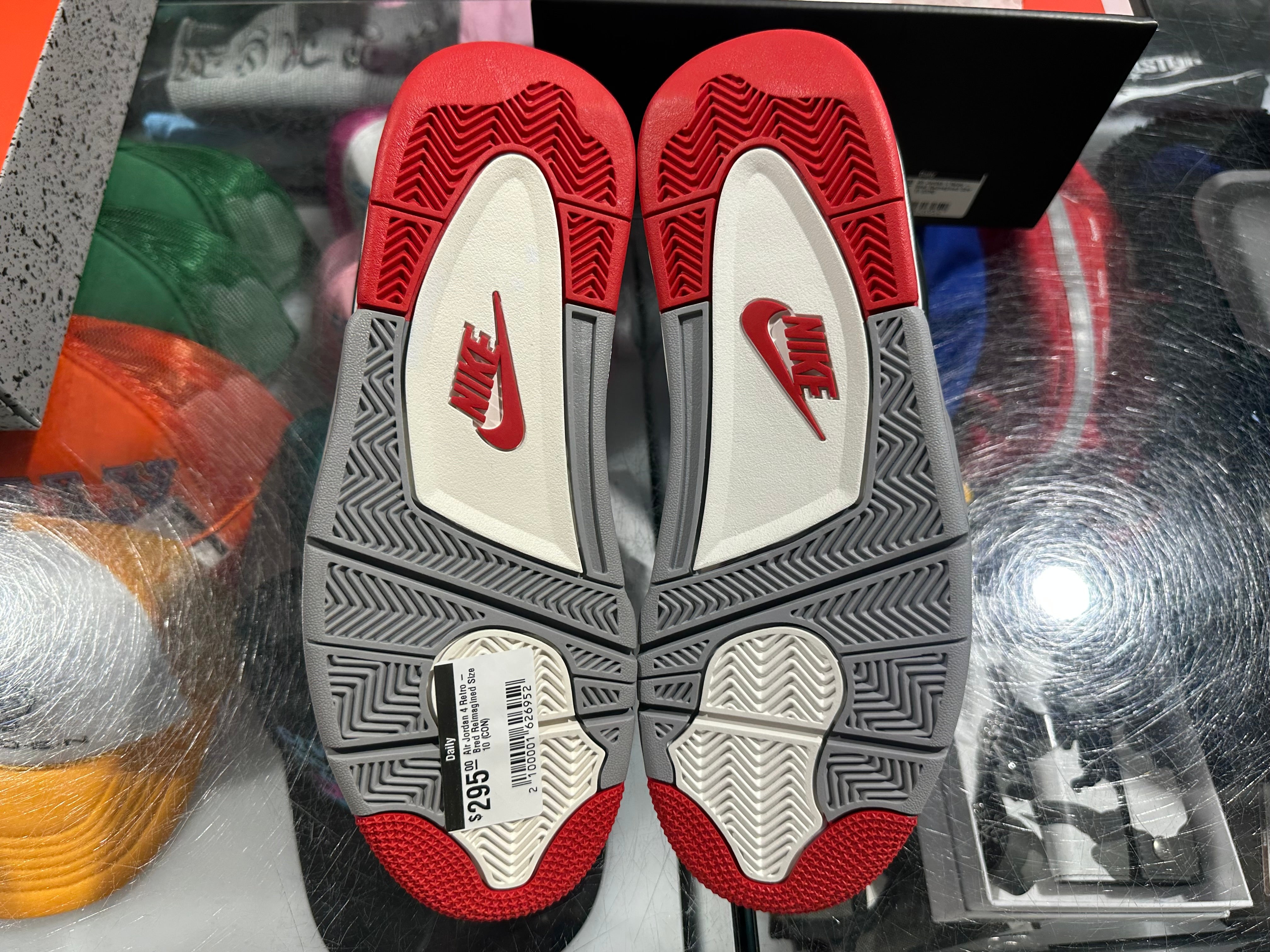 Air Jordan 4 Retro - Bred Reimagined Size 10