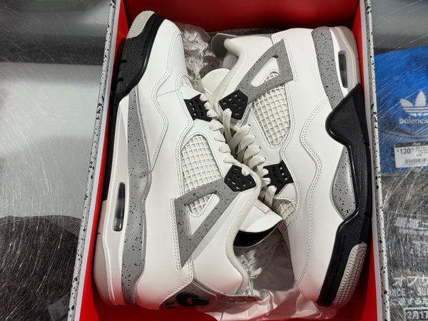 Air Jordan 4 Retro - White Cement 2025 Size 10