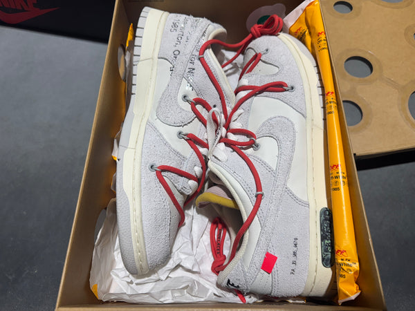 Nike Dunk Low - Off-White Lot 33 Size 10