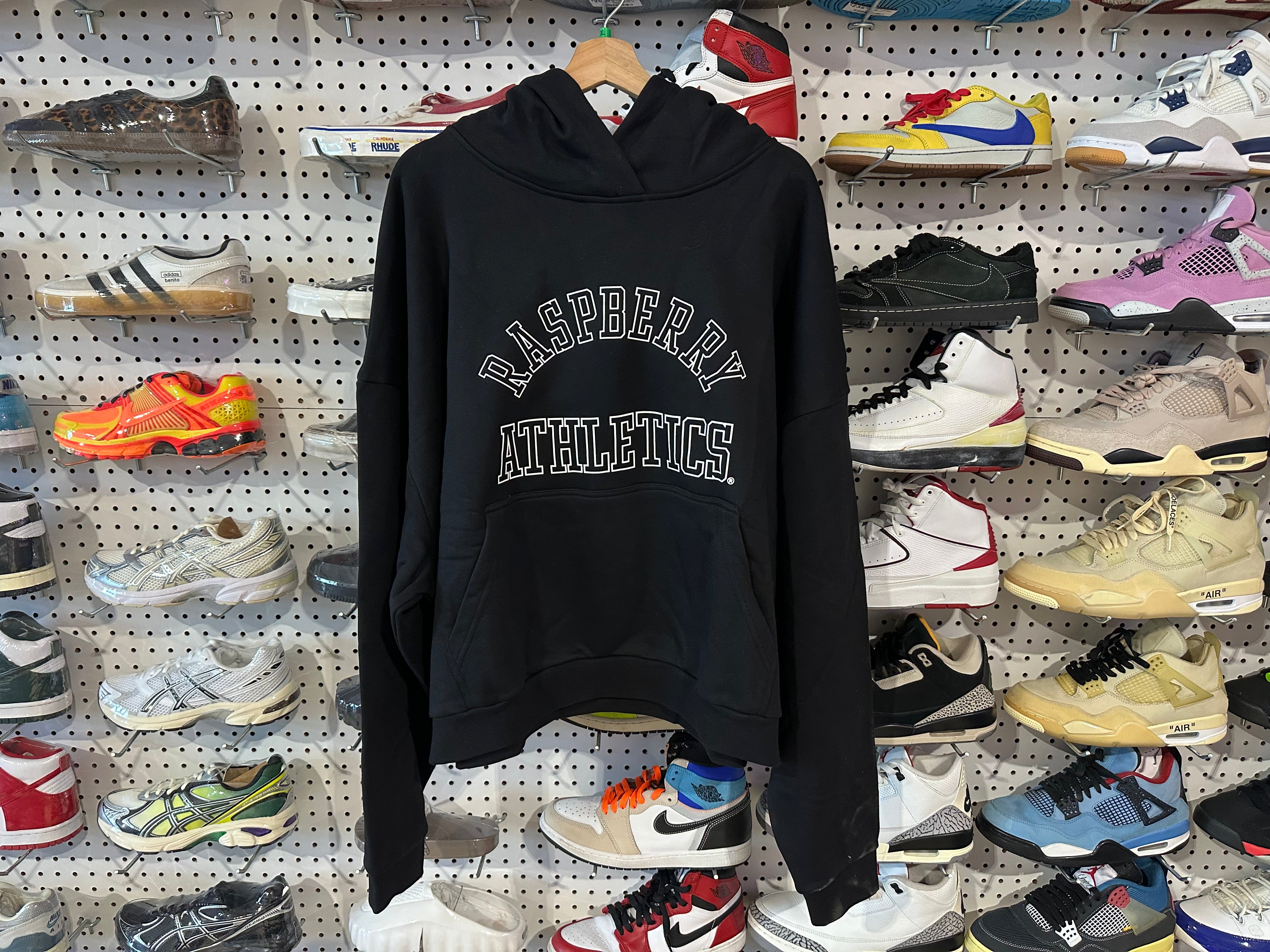 NEW GV Gallery Raspberry Athletics Hoodie - Black Size XL