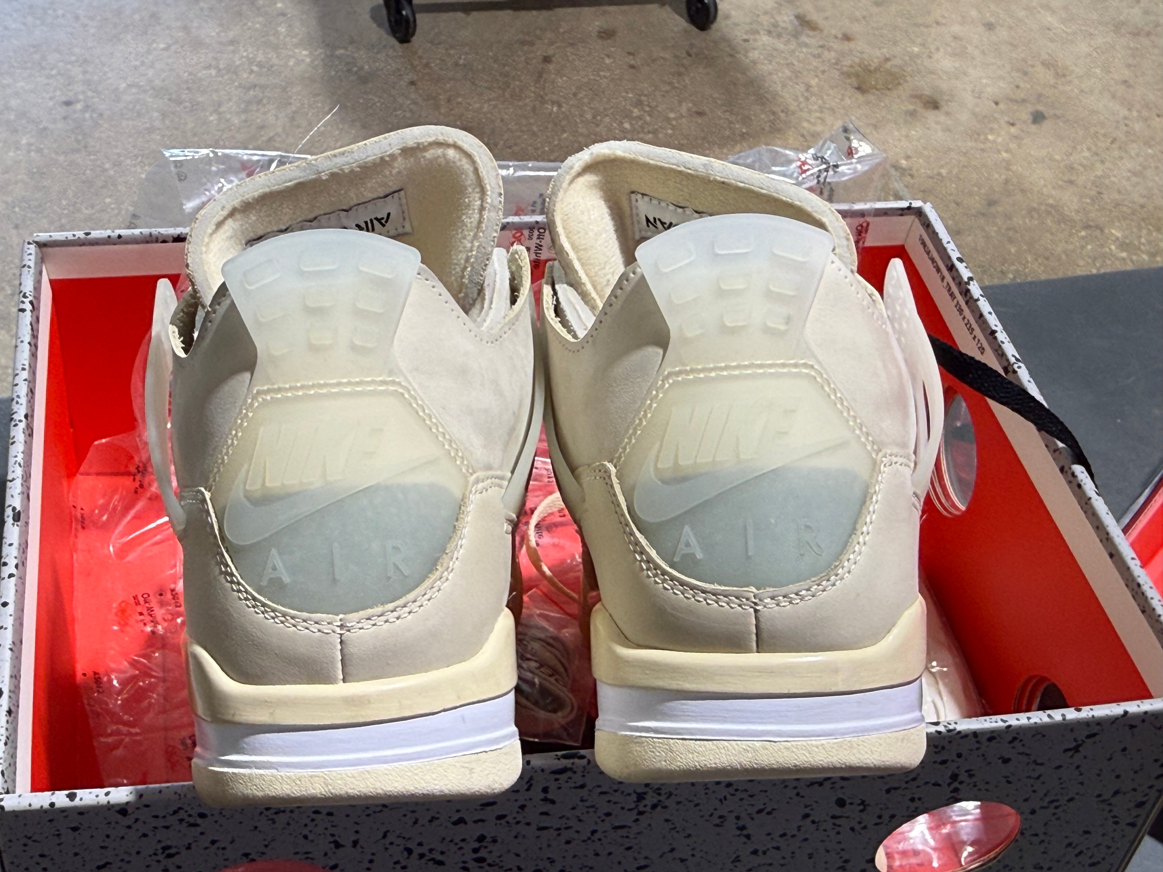 WMNS Air Jordan 4 Retro SP - Off White/Sail Size 10W/8.5M