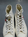 Converse Chuck Taylor All Star 70 Hi Comme des Garcons PLAY - White Size 9