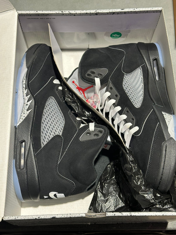 Air Jordan 5 Retro OG - Black Metallic Reimagined Size 10.5