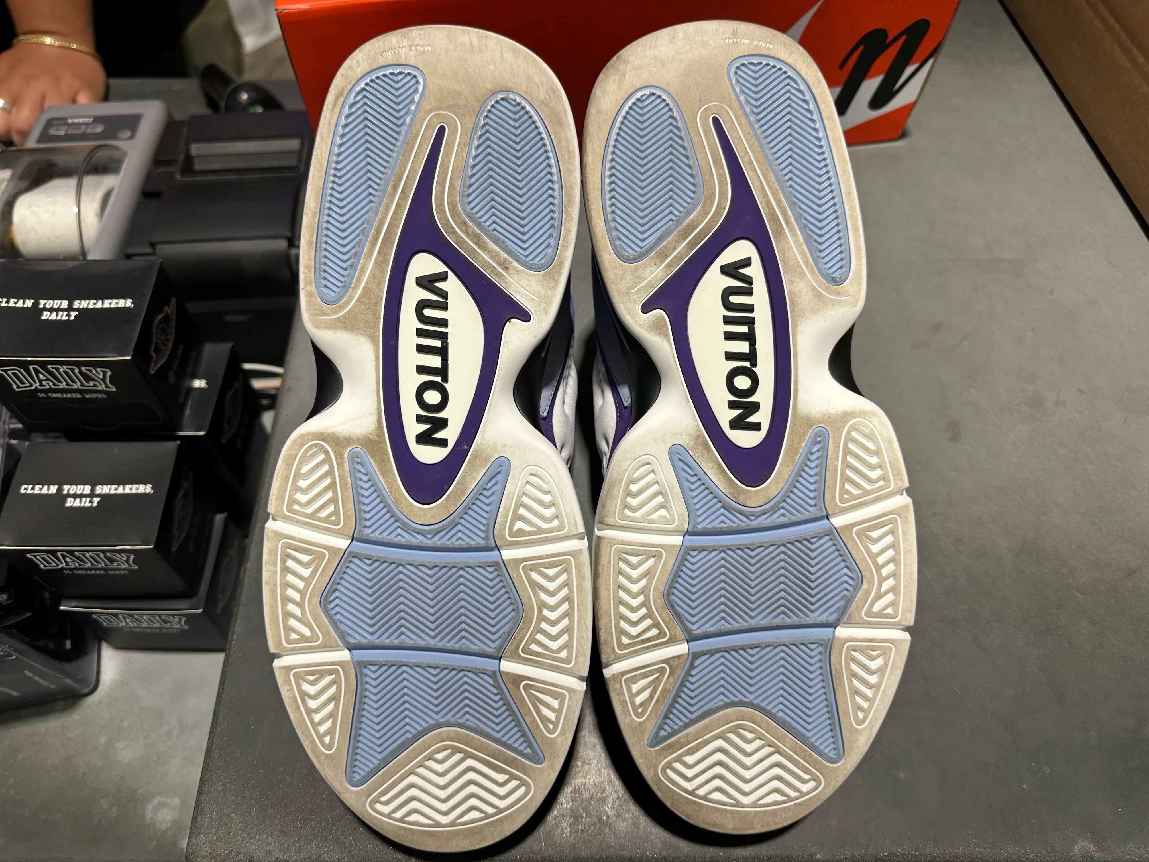 Louis Vuitton LV Trainer 2 - Light Blue/Purple Size 9.5LV/11US