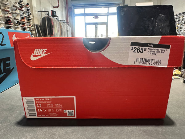 Nike Air Max Penny 1 - Home 2022 Size 12.5
